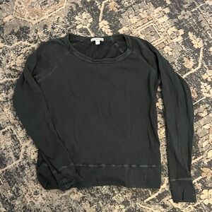James Perse Forest Green Sweatshirt